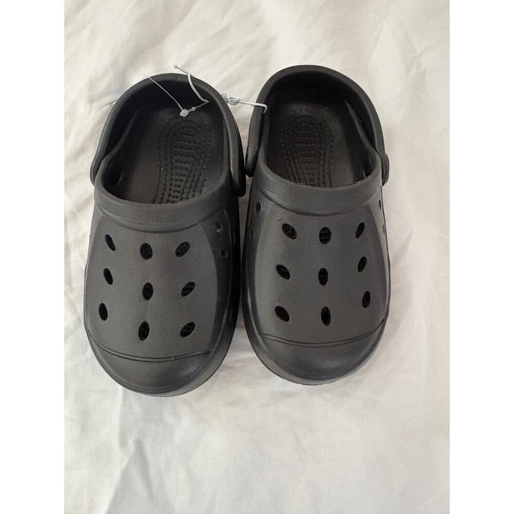 Dollar General Black Boys Clogs Size 11/12 NWT